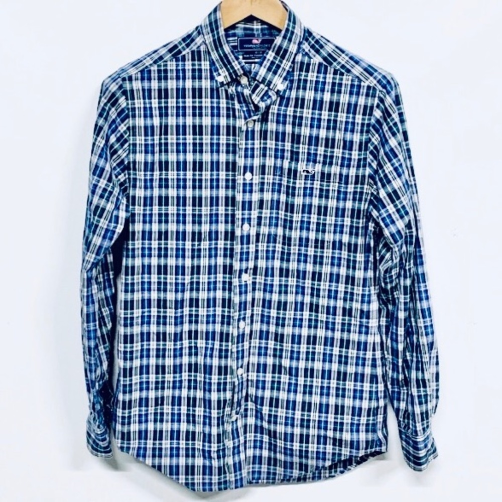 Vineyard Vines | Plaid Slim Fit Tucker Shirt XS - Picture 1 of 7